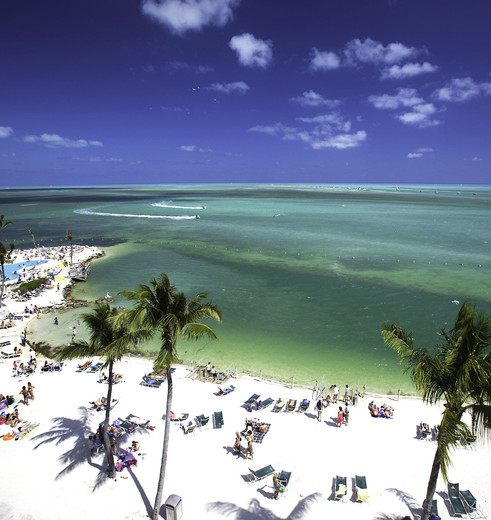 Mooie stranden bij Islamorada, Florida