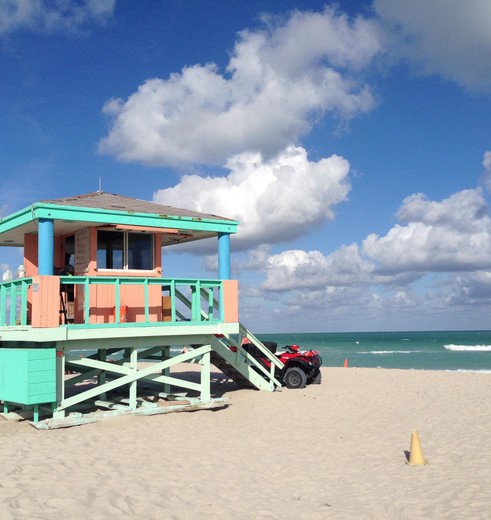 Strandhuisje Miami in Florida