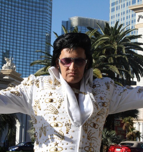 Amerika-Las-Vegas-Elvis