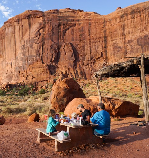 Amerika-Monument-Valley-Ontbijt
