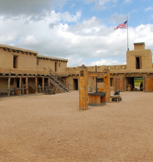 Amerika-Santa-Fe-William-Bents-Fort