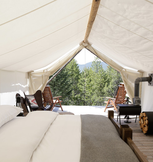 Glacier National Park (Browning) in Under Canvas Glaciera