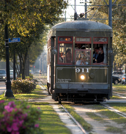 Amerika-Verenigde-Staten-New-Orleans-Streetcar