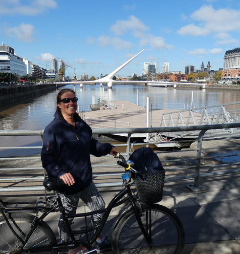 Fietstocht door Buenos Aires