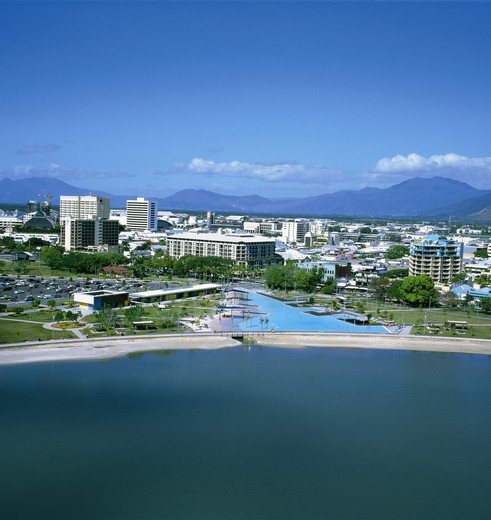 Australie-Cairns-uitzicht-stad Australie-Cairns-uitzicht-stad