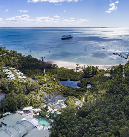 Kingfisher Bay bij Fraser Island