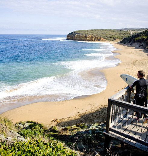Australie-Great-Ocean-Road-surfstranden Australie-Great-Ocean-Road-surfstranden