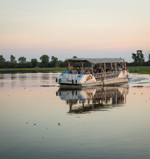 Cruise over de wetlands in Kakadu National Park, Australië - © Australian Tourism