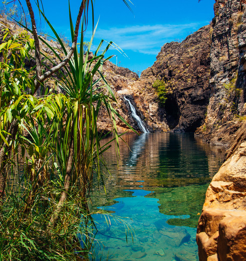 Australie-Kakadu-NP-waterval