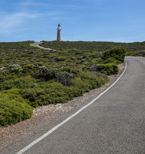 De vuurtoren op Kangaroo Island, Australië - Australie-Kangaroo-Island