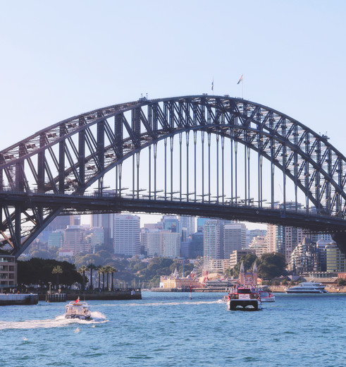 De Harbor Bridge in Sydney, Australië - © Tourism Australia