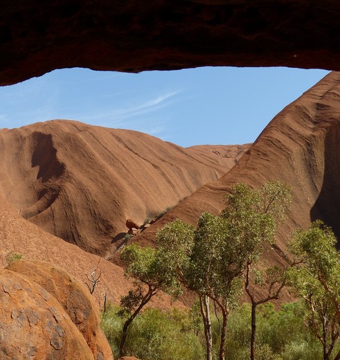 Bijzondere vormen van Uluru, Australië