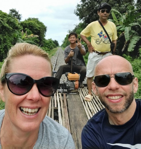 Aart en Laura reisden in 2023 naar Cambodja. 