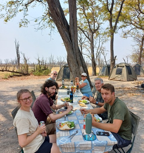 Anita reisde in 2024 naar Botswana.