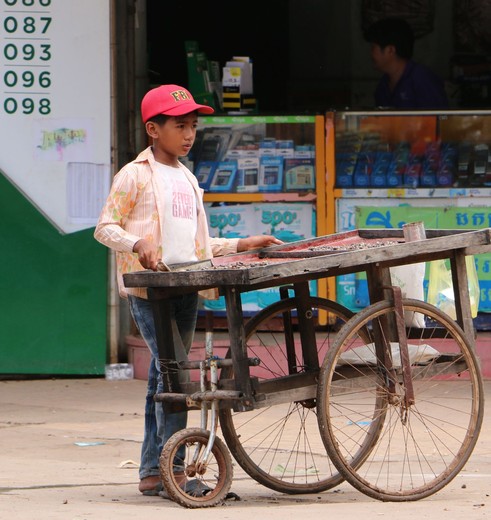 Cambodja-Kratie-jongenverkoopt(8)