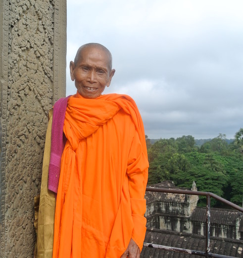 Cambodja-Siem-Reap-monnik