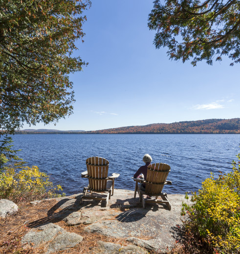 Lekker relaxen aan het meer in Algonquin National Park