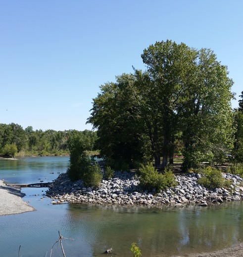 Stad en natuur liggen dicht bij elkaar in Calgary, Canada