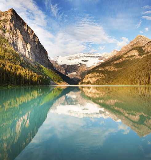 Wat een uitzicht op Lake Louise!