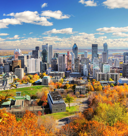 Canada-Montreal-Uitzicht