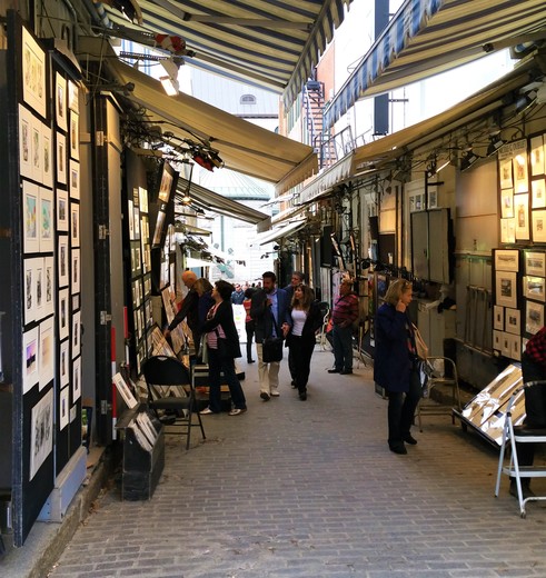 Canada-Quebec-Kunstenaarsstraatje