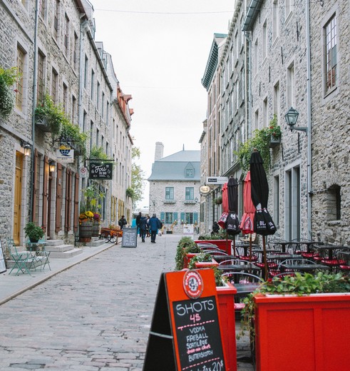 Canada-Quebec-Sfeervolle-Straat