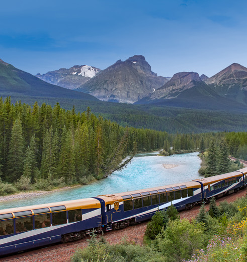 Met de Rocky Mountaineer trein door West-Canada reizen