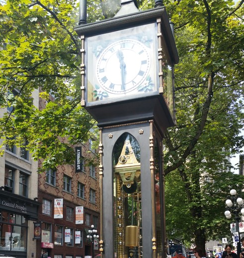 Canada-Vancouver-Steam-Clock