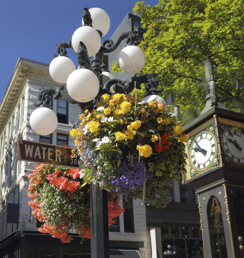 Canada-Vancouver-Stoomklok