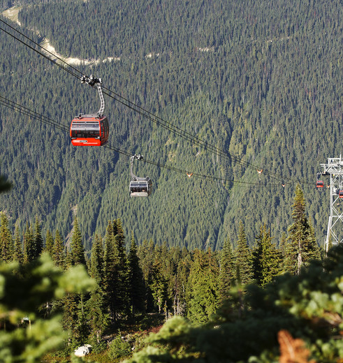 Ga mee met de kilometerslange Peak-to-Peak Gondola