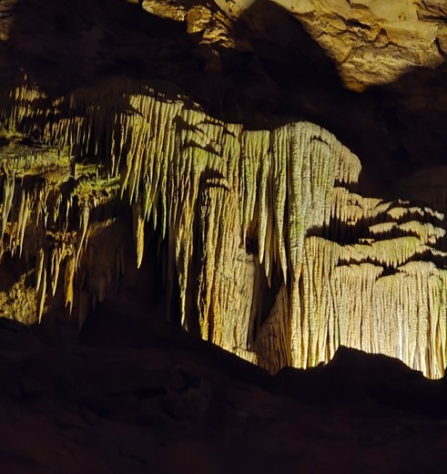 Ontdek het uitgebreide grottenstelsel van de Carlsbad Caverns, New Mexico, Amerika
