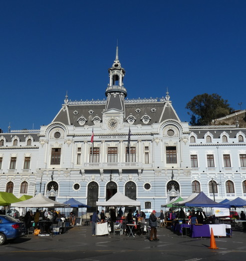 Chili-Valparaiso-marktplein