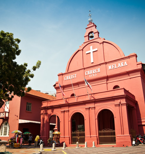 Christ Church in Melaka, Maleisie