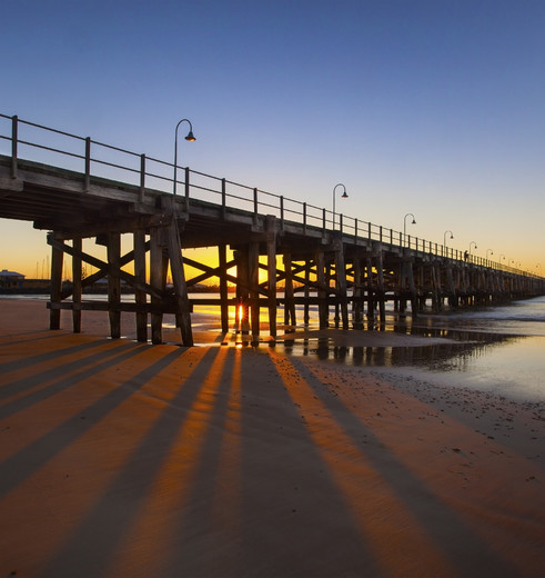 Strand bij Coffs Harbour