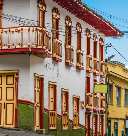 Colombia-Armenia-gekleurde-staat