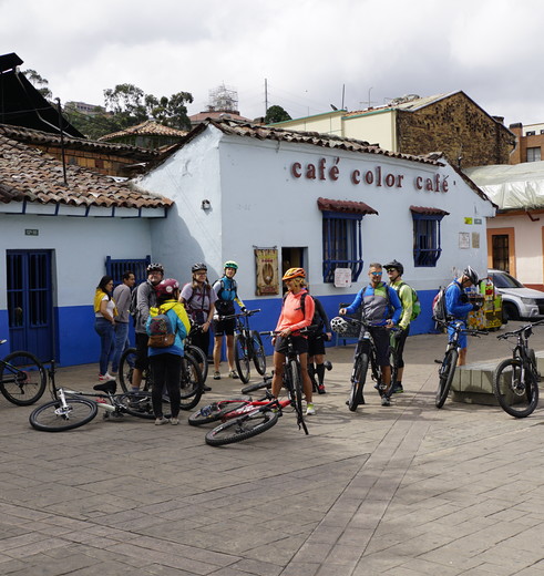 Een fietstour door de hoofdstad Bogota