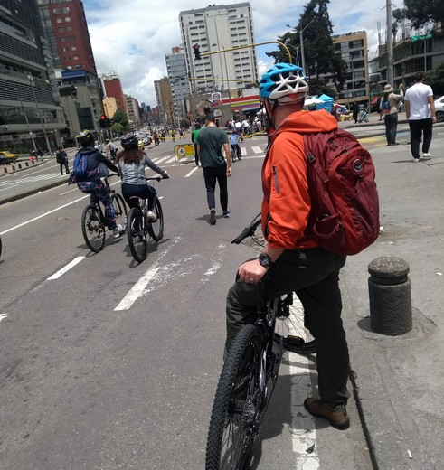 Een leuke fietstour door de hoofdstad Bogota