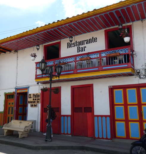 Kleurrijke huizen in Salento