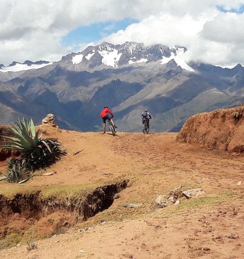Mountainbiken in de Heilige Vallei