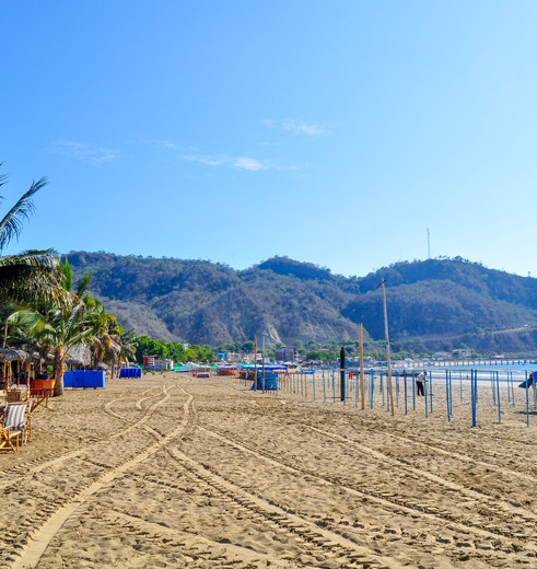 Ontspannen op het lange zandstrand van Los Frailes