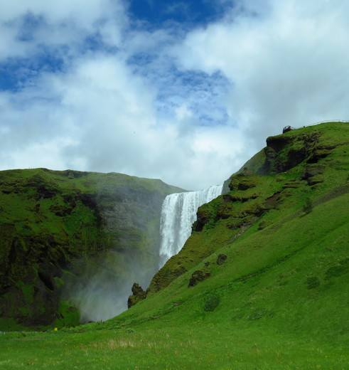 Watervallen in Ijsland