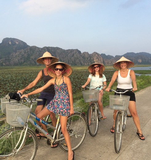 Fietsen in Vietnam