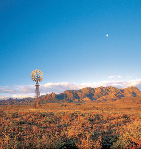 Flinders Ranges in Australie