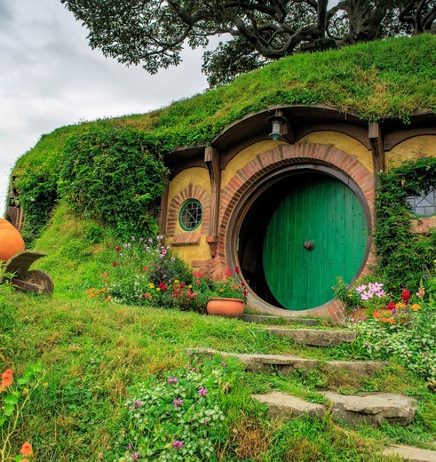 Bezoek de Hobbit Holes in Matamata, Nieuw-Zeeland