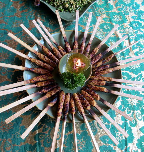 Lekker eten in de omgeving van Ubud, Bali