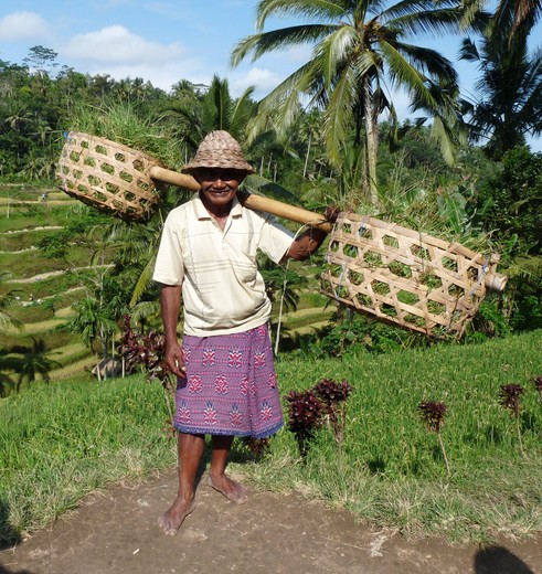 Indonesie-bali-man-draagstok