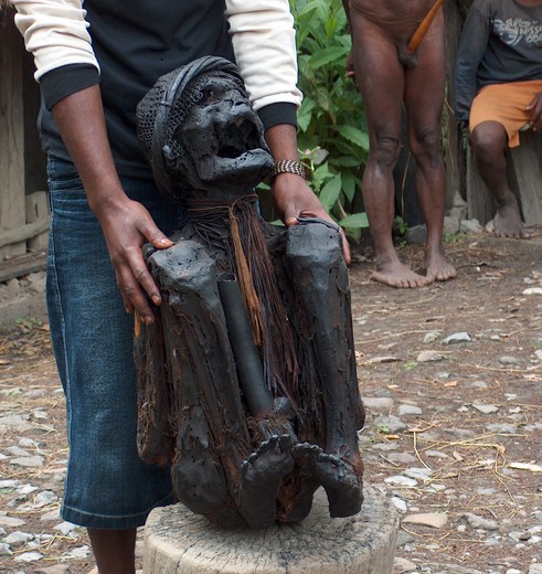 IrianJaya-Baliem-zwartemummie