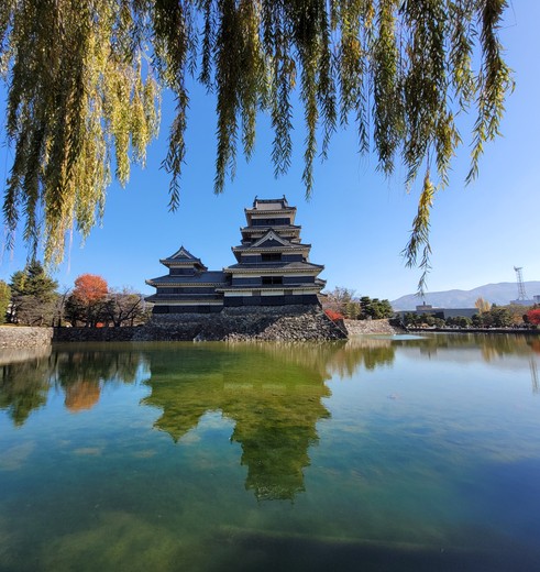 Het indrukwekkende 'Kraaienkasteel' in Matsumoto, Japan