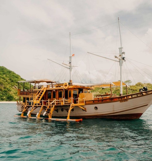 Komodoboot Indonesië