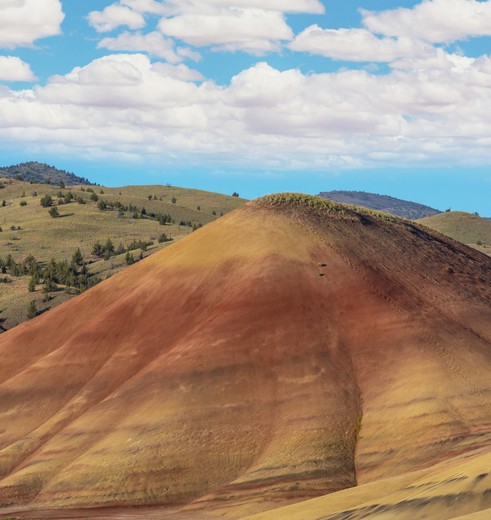 Painted Hills bij John-Day-Fossil-Beds, USA